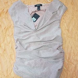 Blush Pink Shimmer top